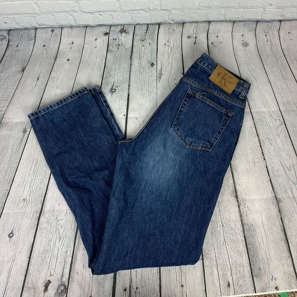 Calvin Klein Denim - VINTAGE Calvin Klein Easy Fit Jean Dark Sandblast